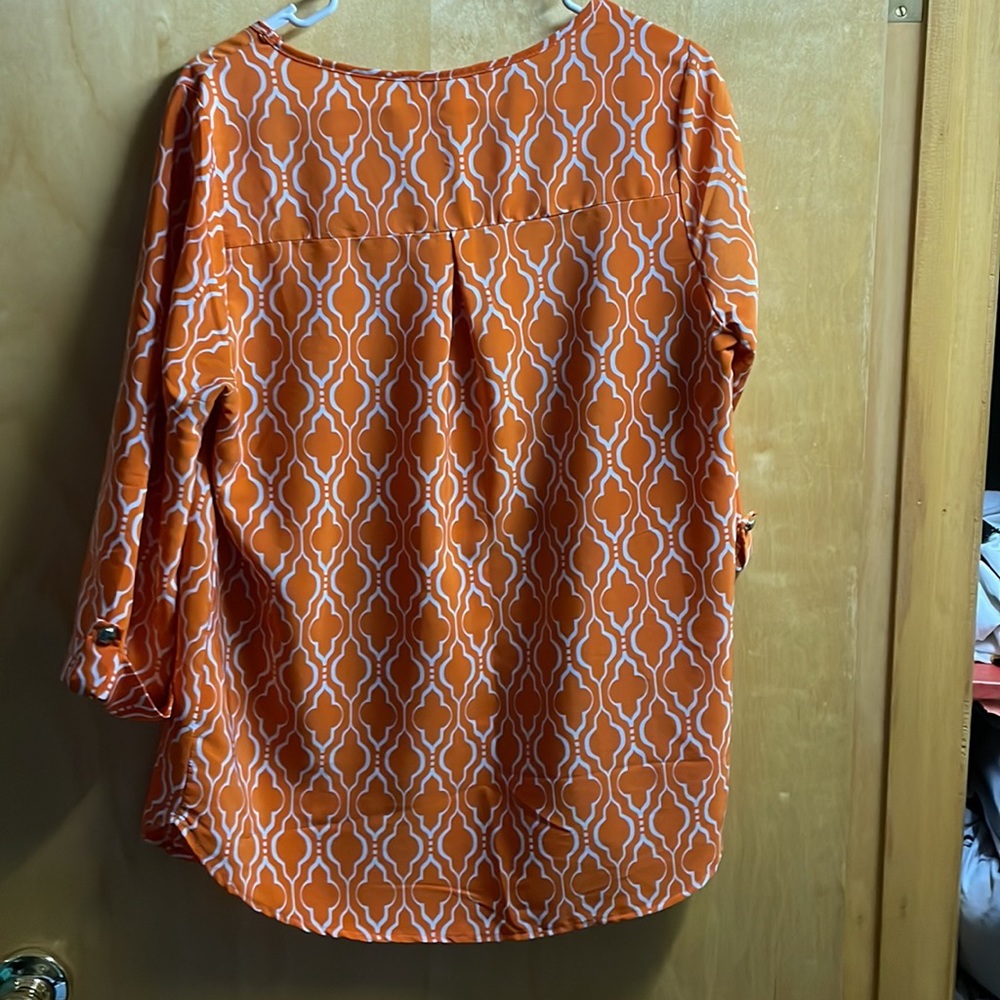 Miami brand orange blouse - Picture 2 of 5
